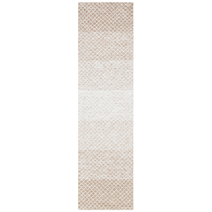 SAFAVIEH Micro-Loop MLP353B Handmade Beige / Ivory Rug Image 1