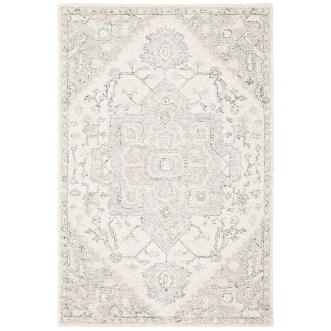 SAFAVIEH MLP503B Micro-Loop Ivory / Beige Image 1