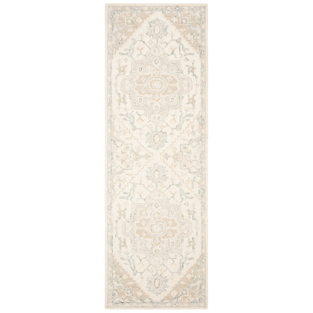 SAFAVIEH MLP503B Micro-Loop Ivory / Beige Image 3