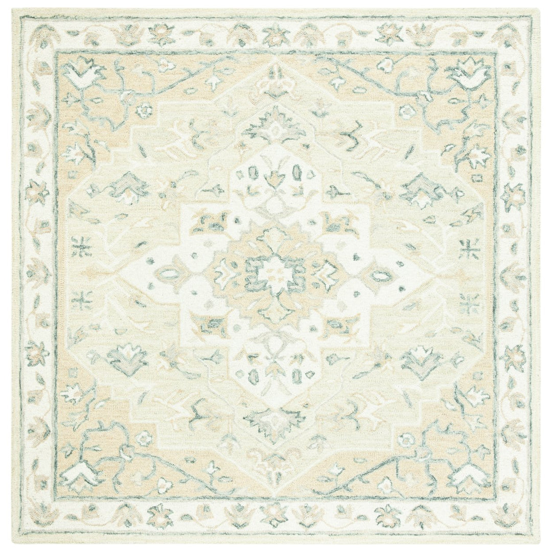 SAFAVIEH MLP505B Micro-Loop Beige / Ivory Image 10