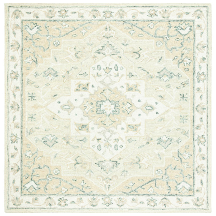 SAFAVIEH MLP505B Micro-Loop Beige / Ivory Image 10