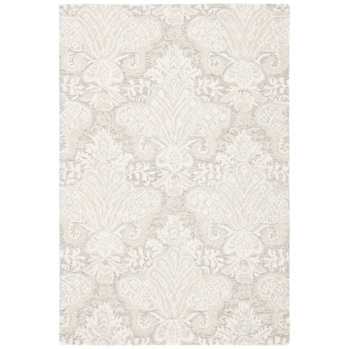 SAFAVIEH Micro-Loop Collection MLP539B Handmade Beige Rug Image 1