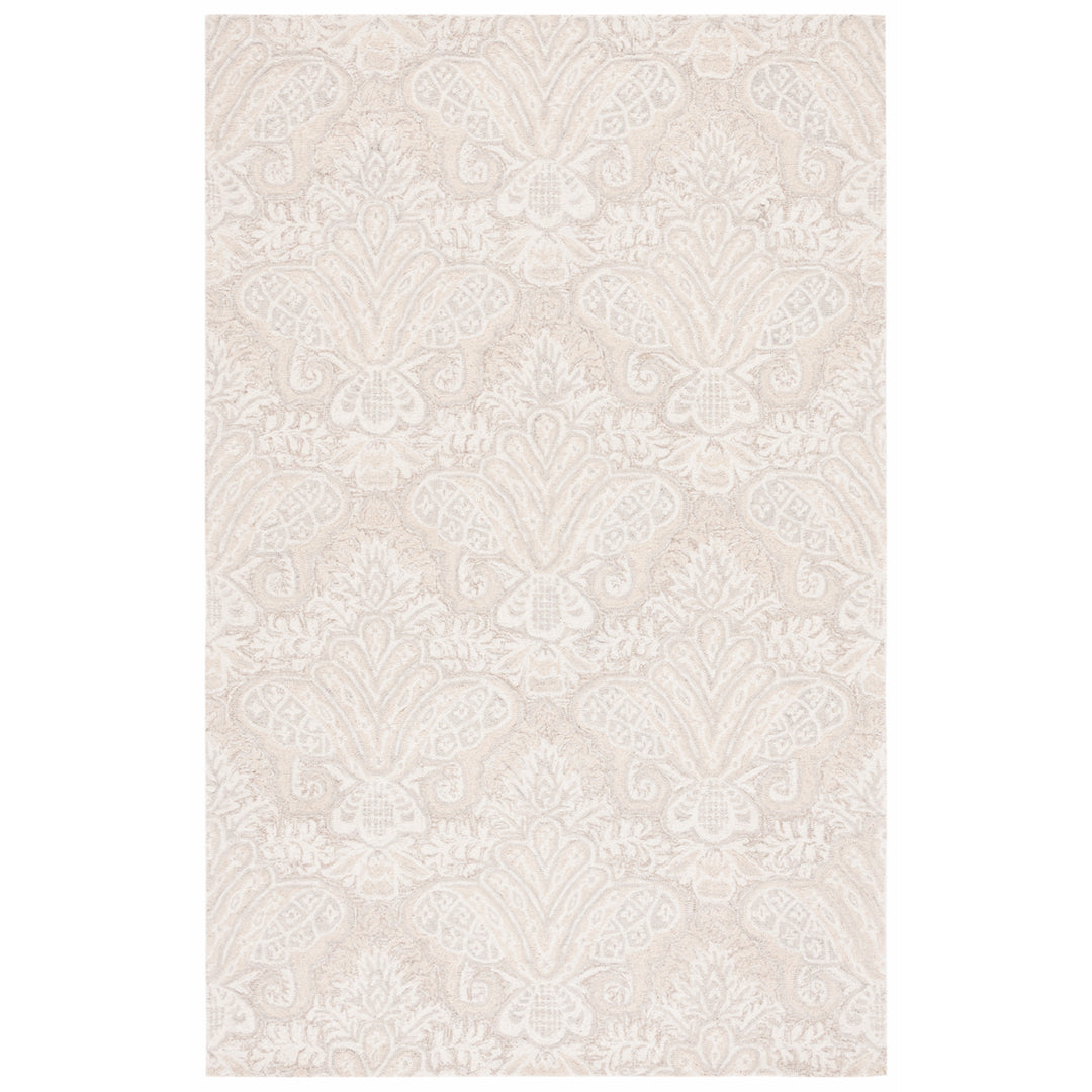 SAFAVIEH Micro-Loop Collection MLP539B Handmade Beige Rug Image 5