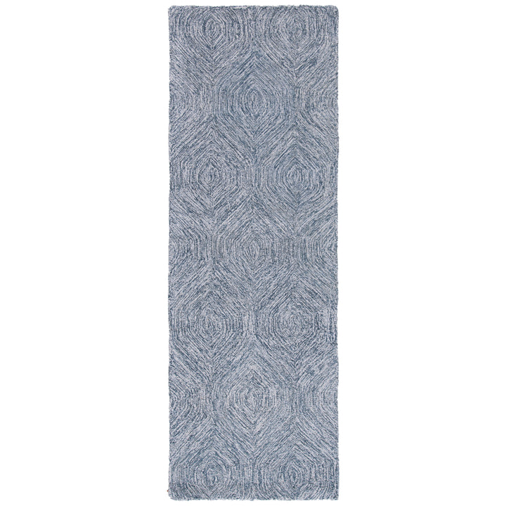 SAFAVIEH Micro-Loop MLP615F Handmade Grey / Ivory Rug Image 3