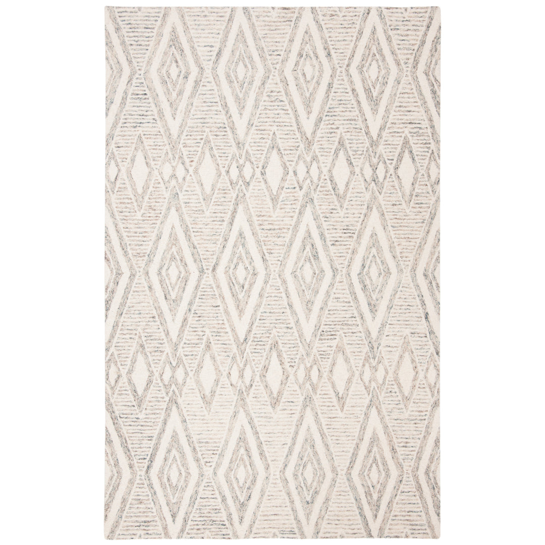 SAFAVIEH Micro-Loop Collection MLP651W Handmade Sage Rug Image 1