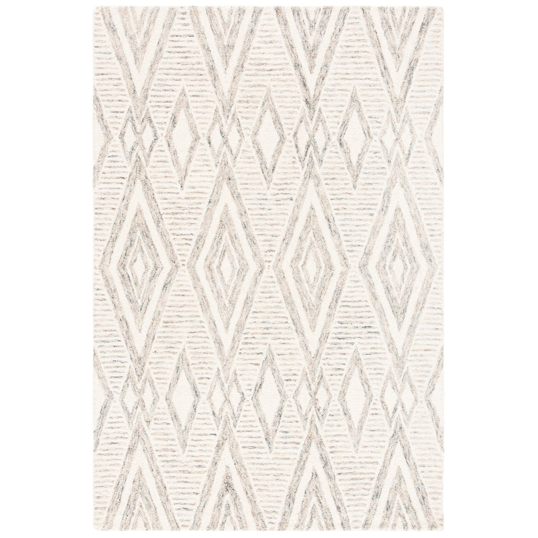 SAFAVIEH Micro-Loop Collection MLP651W Handmade Sage Rug Image 1