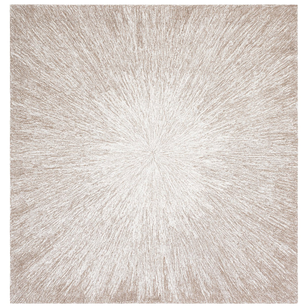 SAFAVIEH Micro-Loop Collection MLP676E Handmade Taupe Rug Image 1