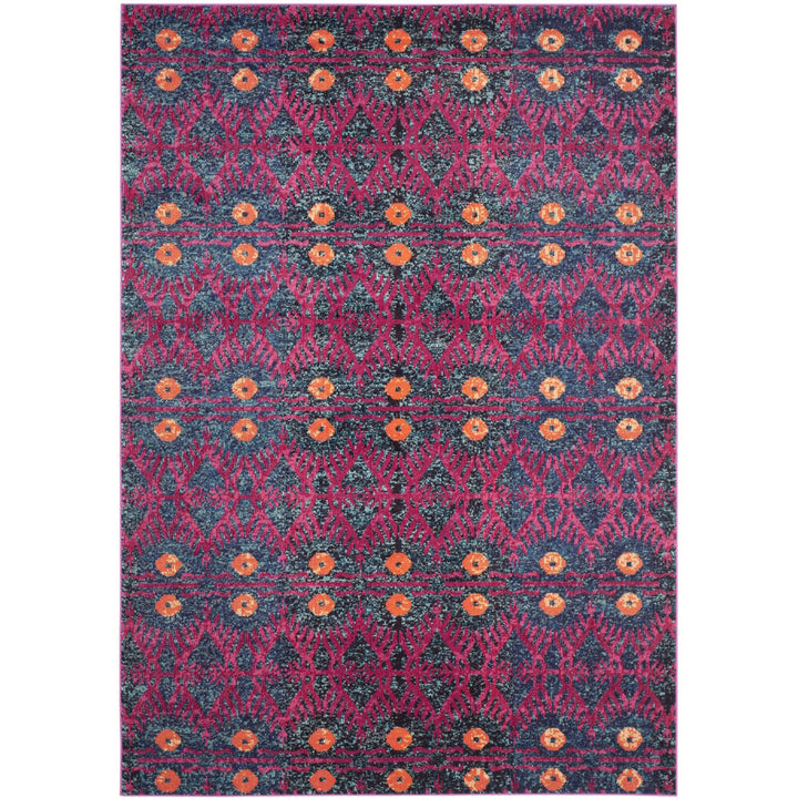 SAFAVIEH Monaco Collection MNC213D Pink / Multi Rug Image 1