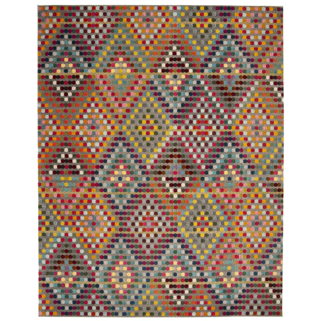 SAFAVIEH Monaco Collection MNC204F Multi / Beige Rug Image 1