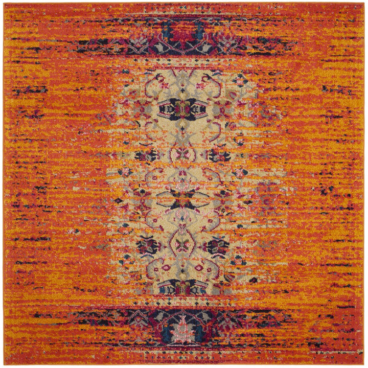 SAFAVIEH MNC209H Monaco Orange / Multi Image 1