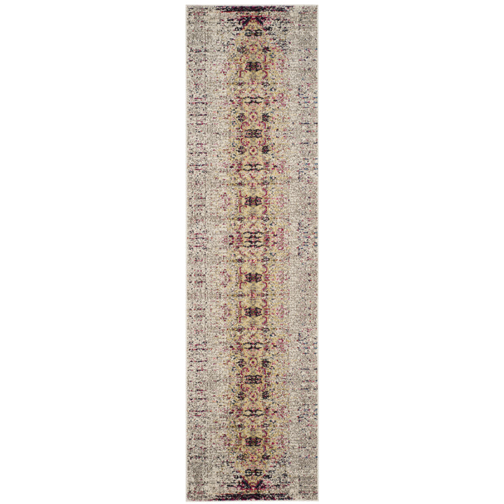 SAFAVIEH Monaco Collection MNC209R Ivory / Pink Rug Image 5