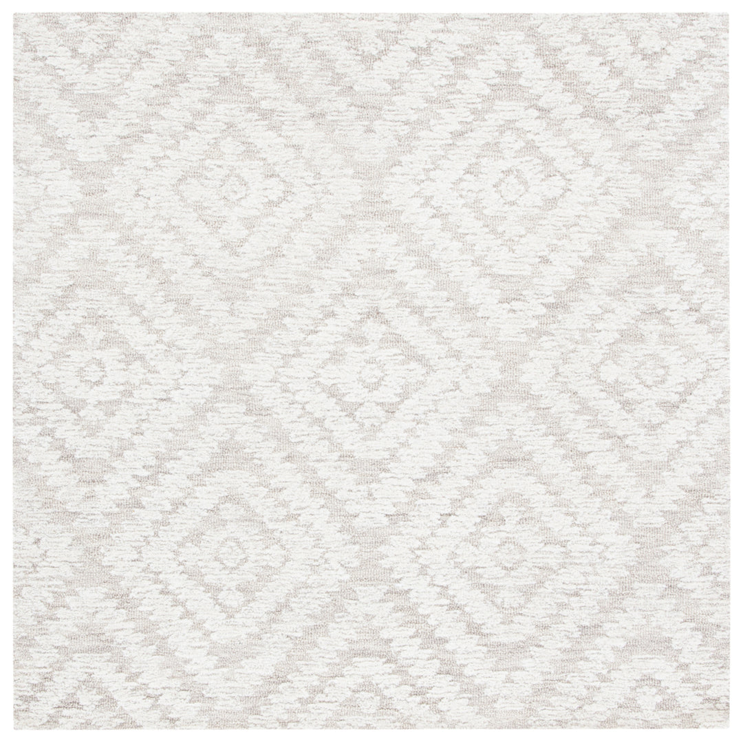 SAFAVIEH Micro-Loop MLP907A Handmade Beige / Brown Rug Image 6