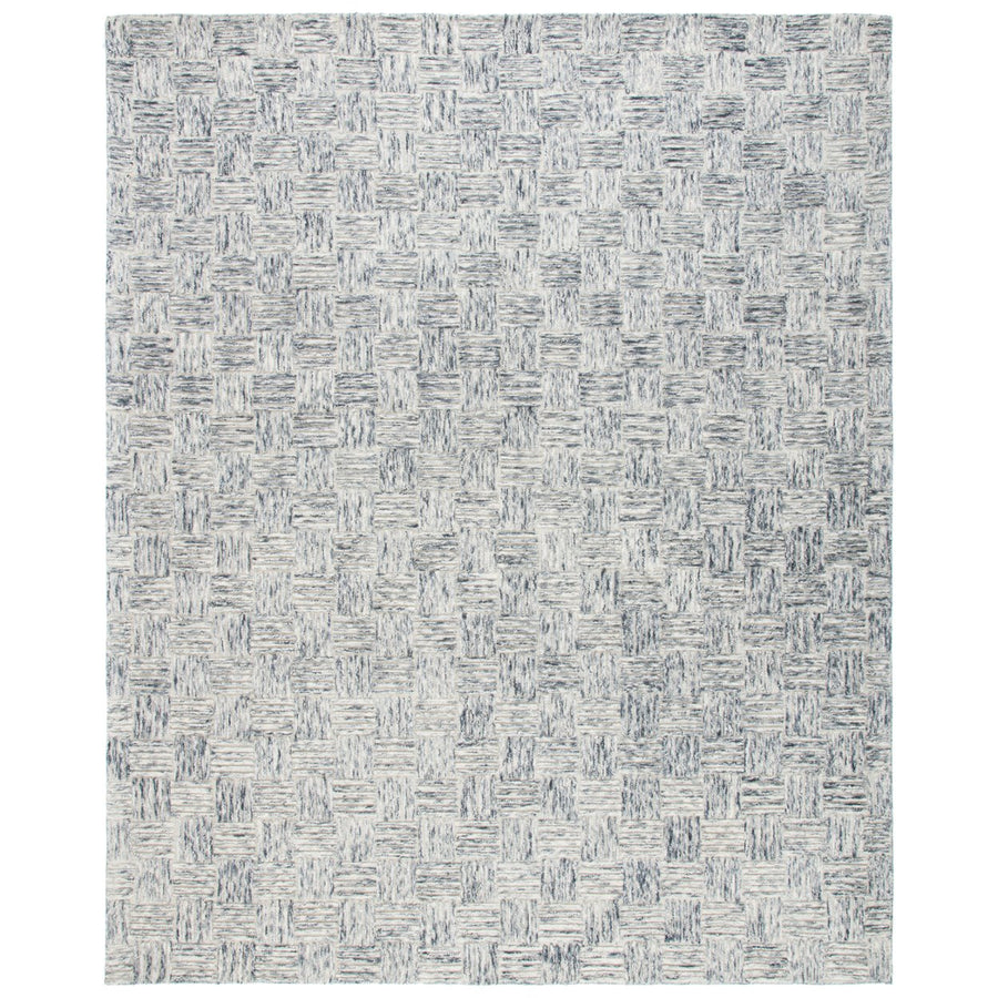 SAFAVIEH Micro-Loop Collection MLP976F Handmade Grey Rug Image 1