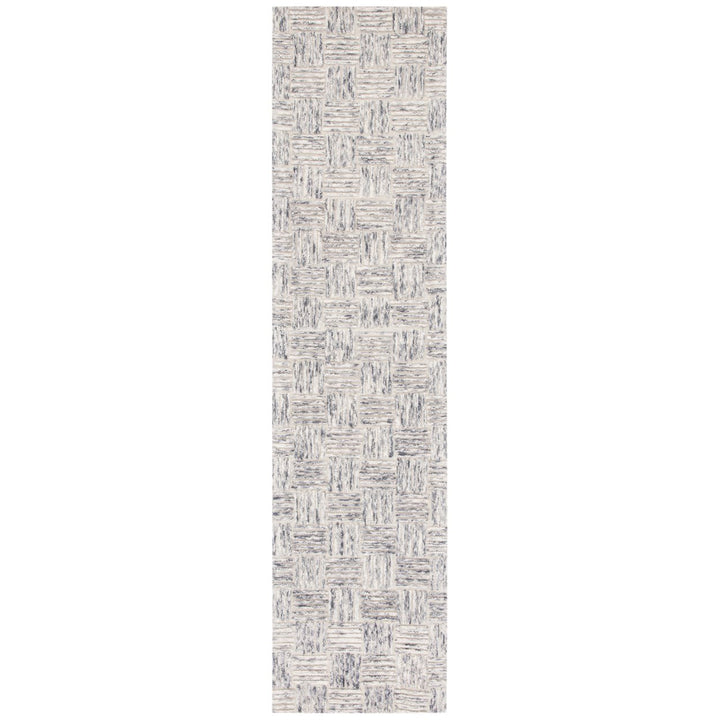 SAFAVIEH Micro-Loop Collection MLP976F Handmade Grey Rug Image 5