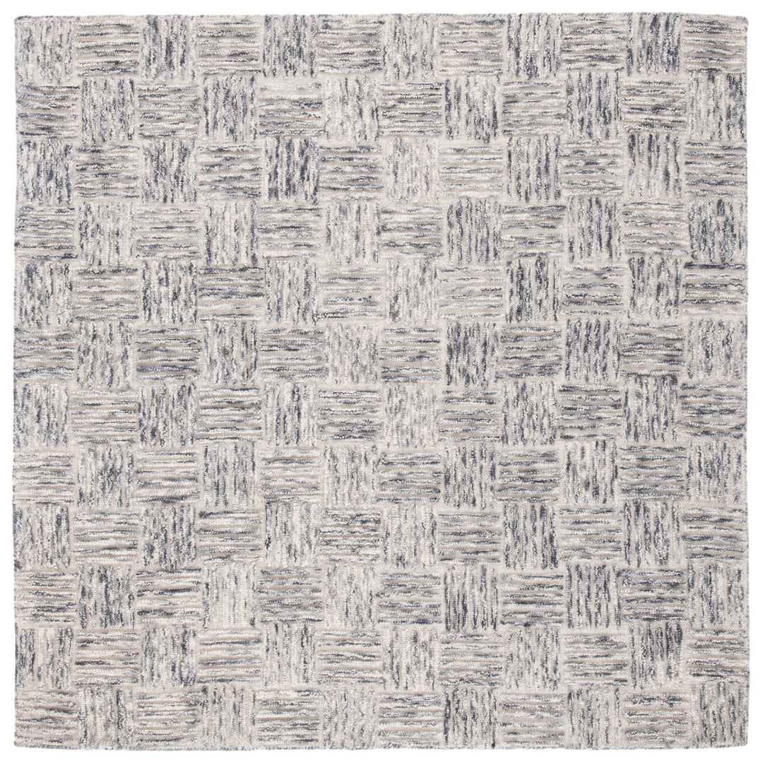 SAFAVIEH Micro-Loop Collection MLP976F Handmade Grey Rug Image 6