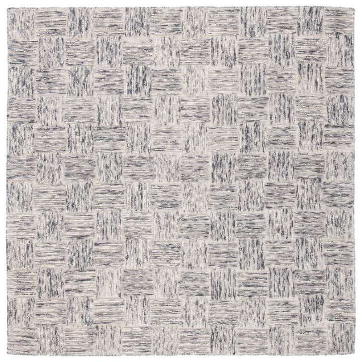 SAFAVIEH Micro-Loop Collection MLP976F Handmade Grey Rug Image 6