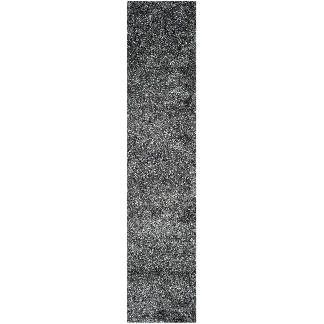 SAFAVIEH Malibu Shag MLS431C Handmade Charcoal Rug Image 1