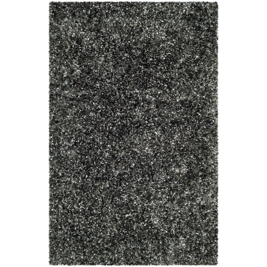 SAFAVIEH Malibu Shag MLS431C Handmade Charcoal Rug Image 1