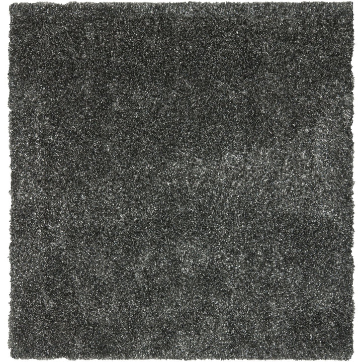 SAFAVIEH Malibu Shag MLS431C Handmade Charcoal Rug Image 1