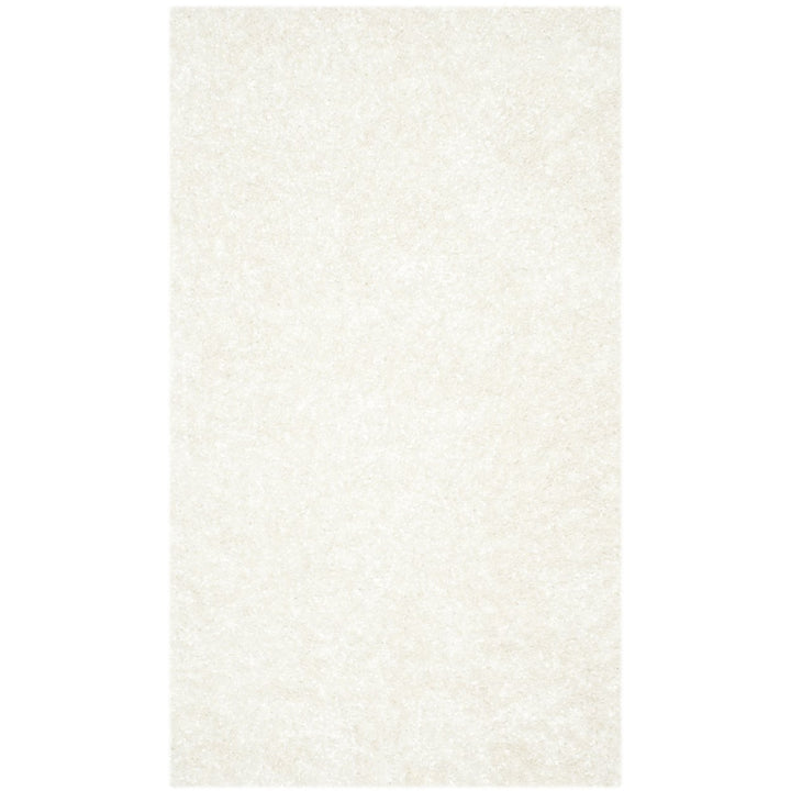 SAFAVIEH Malibu Shag MLS431W Handmade White Rug Image 7