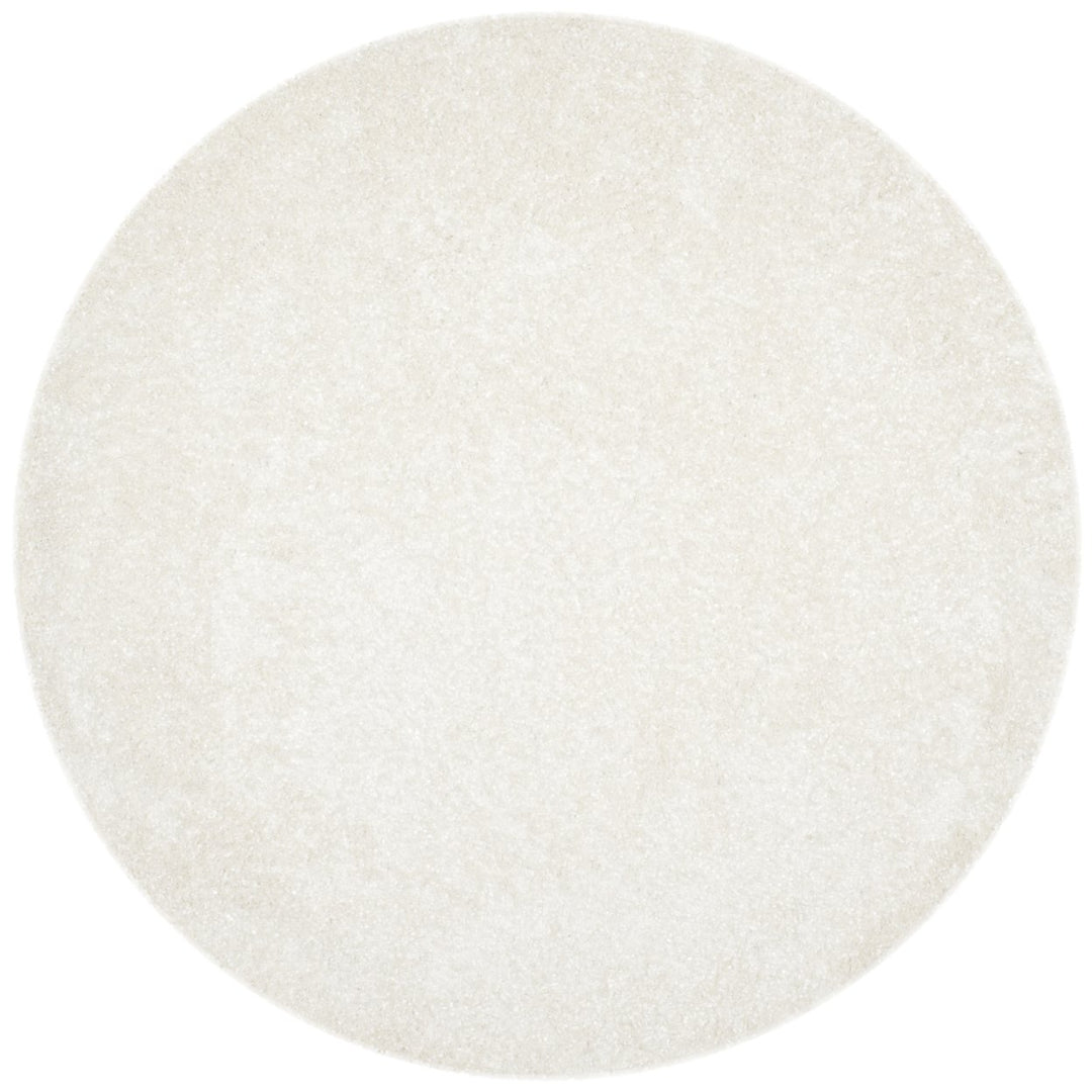 SAFAVIEH Malibu Shag MLS431W Handmade White Rug Image 1