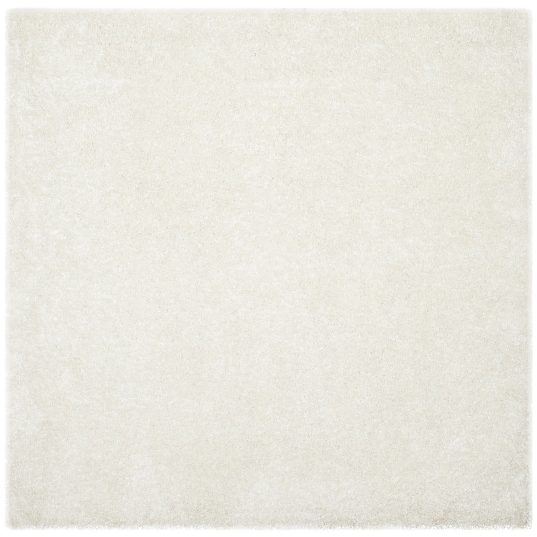 SAFAVIEH Malibu Shag MLS431W Handmade White Rug Image 9