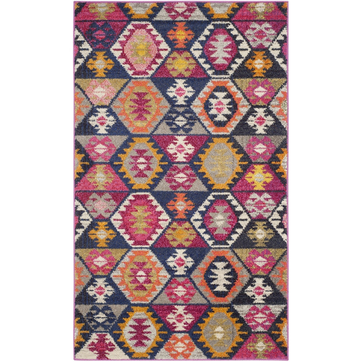 SAFAVIEH Monaco Collection MNC218F Multi Rug Image 5