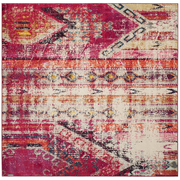 SAFAVIEH MNC222D Monaco Magenta / Multi Image 6