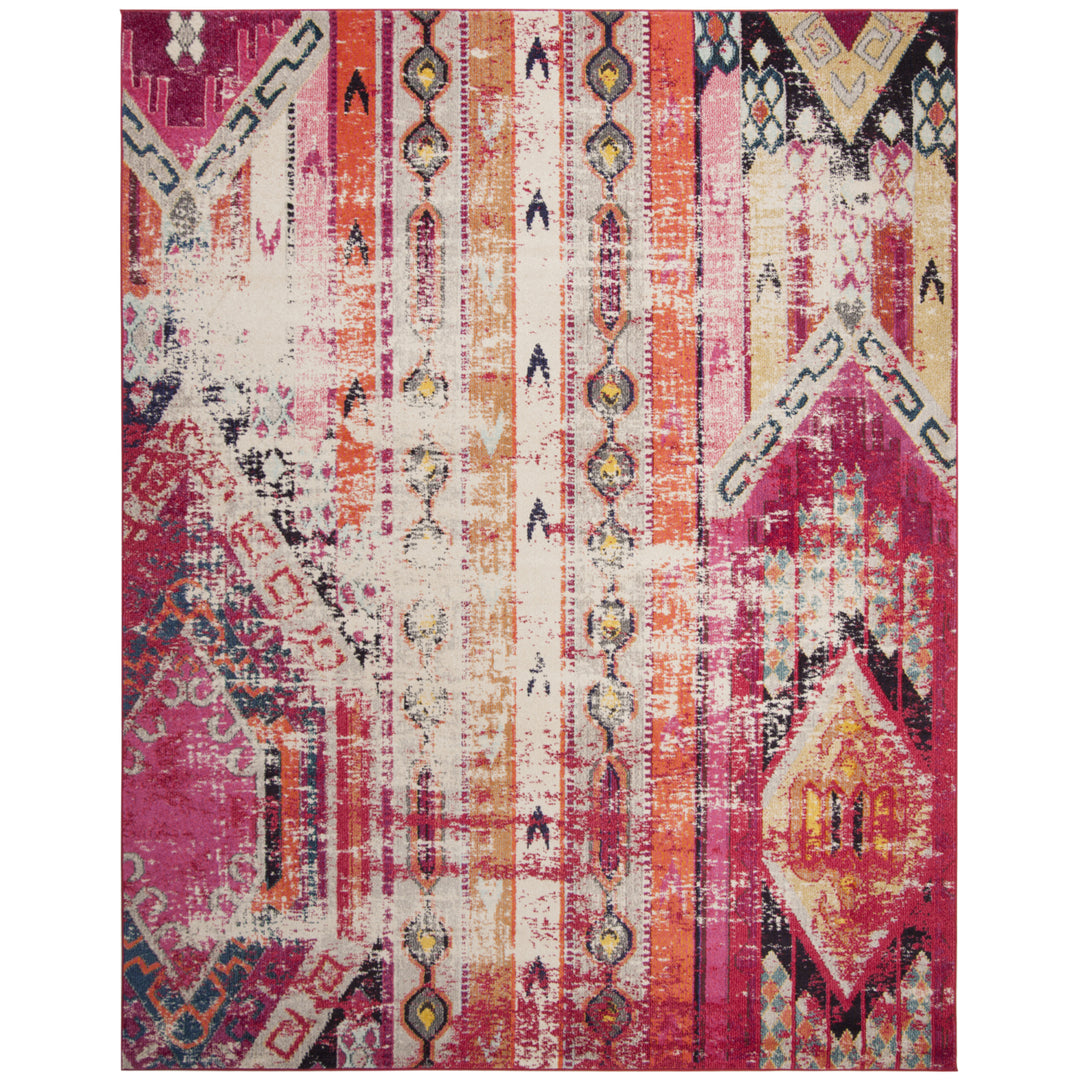 SAFAVIEH MNC222D Monaco Magenta / Multi Image 7