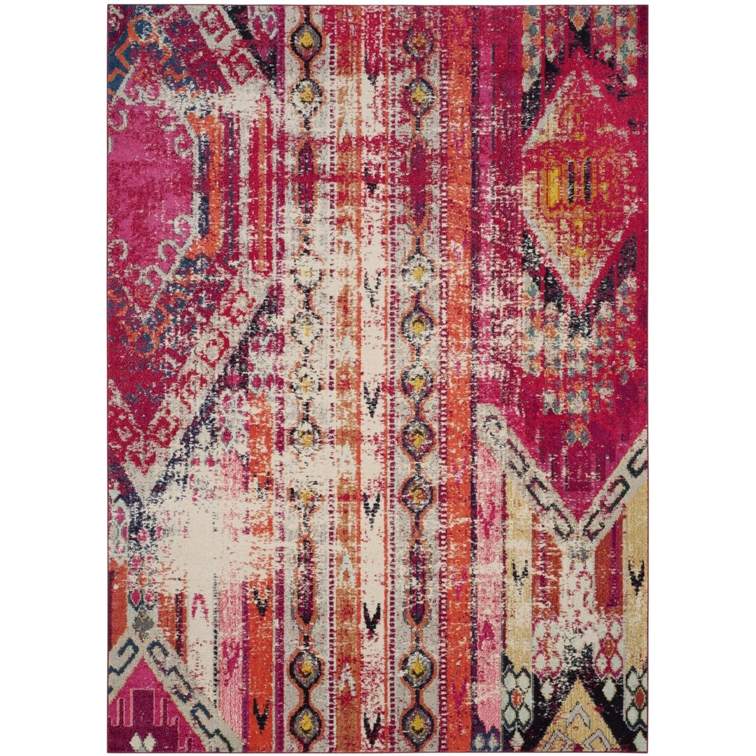 SAFAVIEH MNC222D Monaco Magenta / Multi Image 8