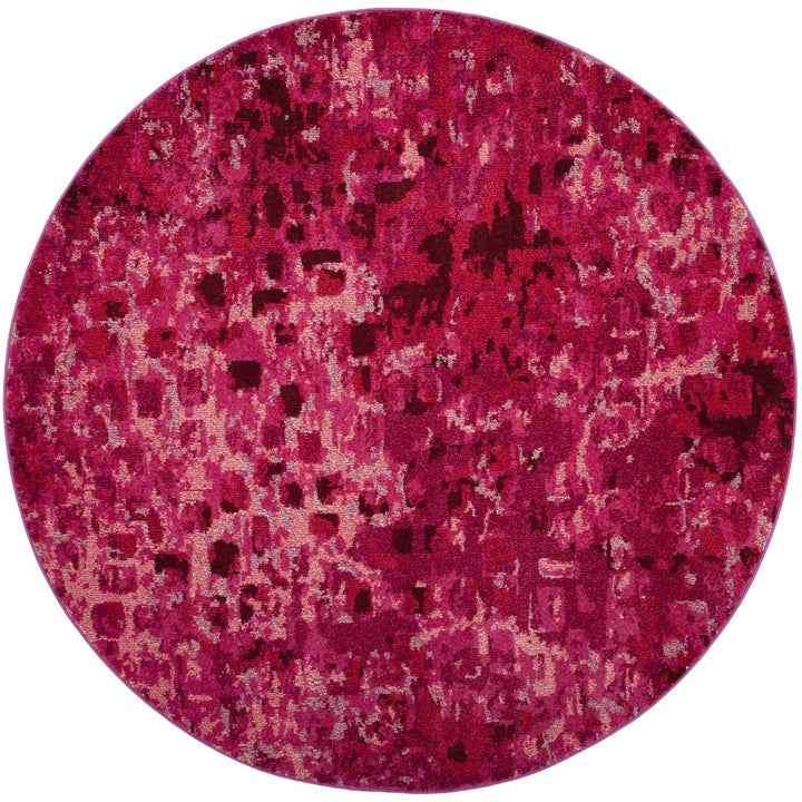 SAFAVIEH Monaco Collection MNC225F Fuchsia Rug Image 4