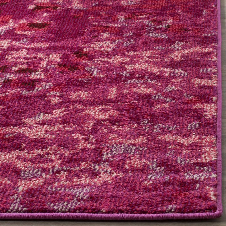 SAFAVIEH Monaco Collection MNC225F Fuchsia Rug Image 7