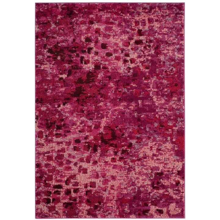 SAFAVIEH Monaco Collection MNC225F Fuchsia Rug Image 9