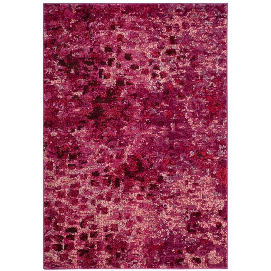 SAFAVIEH Monaco Collection MNC225F Fuchsia Rug Image 1