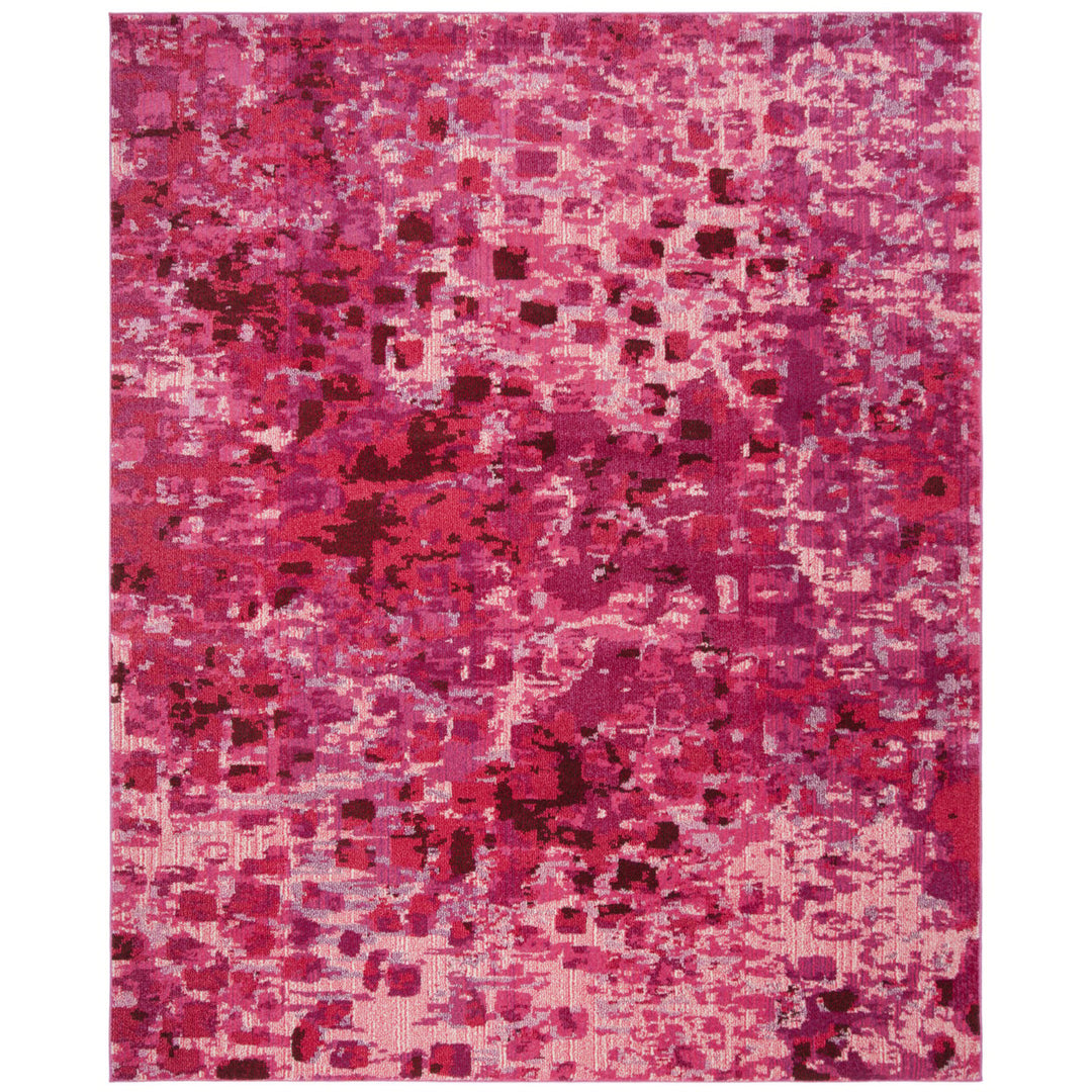 SAFAVIEH Monaco Collection MNC225F Fuchsia Rug Image 1