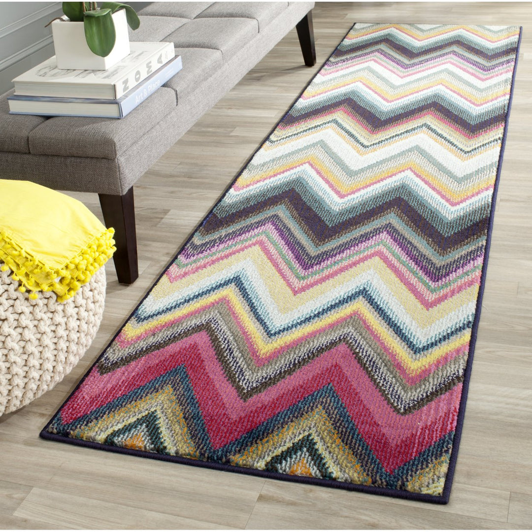 SAFAVIEH Monaco Collection MNC234F Multi Rug Image 3