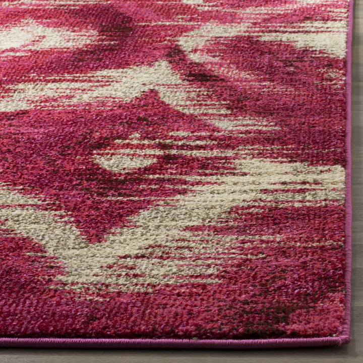 SAFAVIEH Monaco Collection MNC242D Fuchsia / Cream Rug Image 7