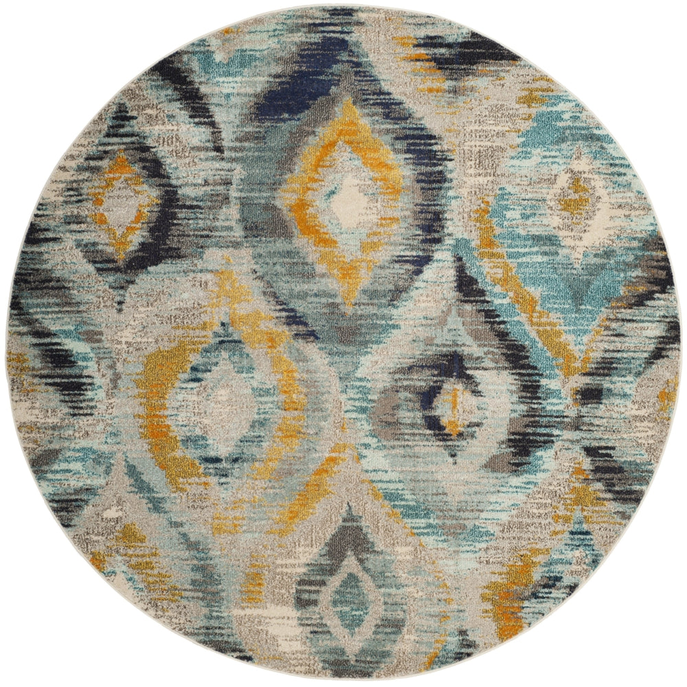 SAFAVIEH MNC242J Monaco Blue / Multi Image 2