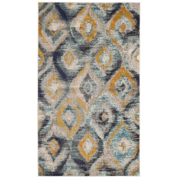 SAFAVIEH MNC242J Monaco Blue / Multi Image 5