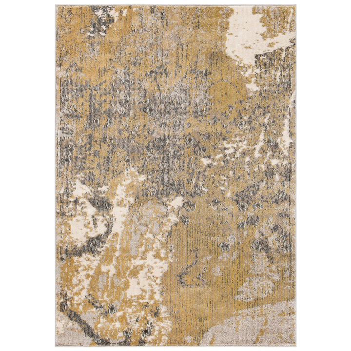 SAFAVIEH Monaco Collection MNC219S Ivory / Grey Rug Image 1