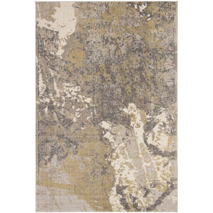 SAFAVIEH Monaco Collection MNC219S Ivory / Grey Rug Image 9