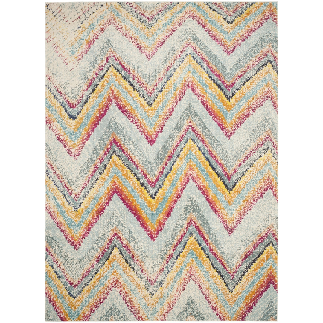 SAFAVIEH Monaco Collection MNC220F Multi Rug Image 1