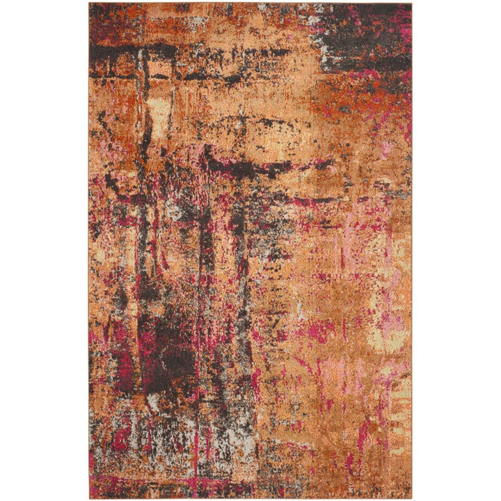 SAFAVIEH Monaco Collection MNC221F Multi Rug Image 1