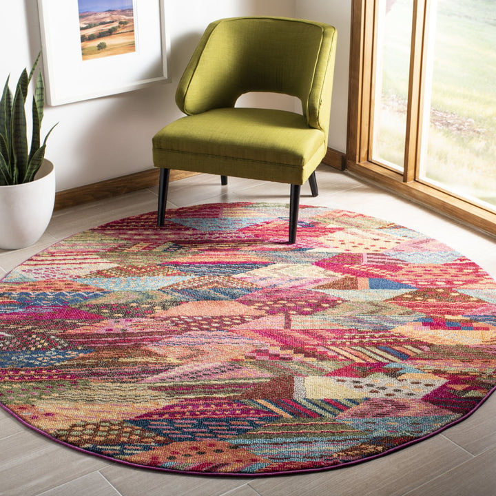 SAFAVIEH Monaco Collection MNC245D Multi Rug Image 2