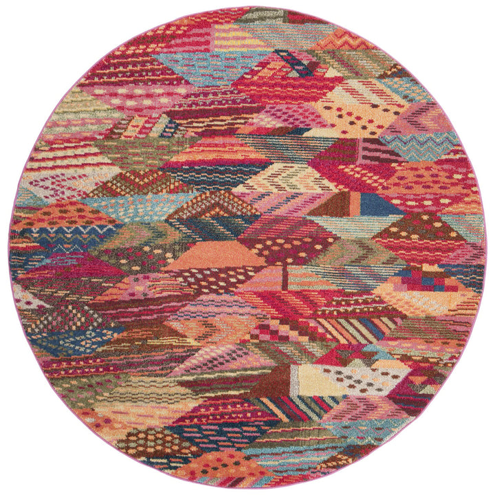 SAFAVIEH Monaco Collection MNC245D Multi Rug Image 1