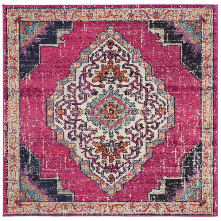 SAFAVIEH Monaco Collection MNC254D Pink / Multi Rug Image 6