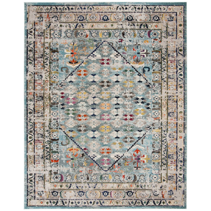 Safavieh MNC255M Monaco Blue / Light Grey Image 7