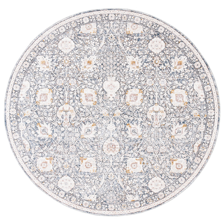 SAFAVIEH Moondust Collection MND650A Ivory / Grey Rug Image 4