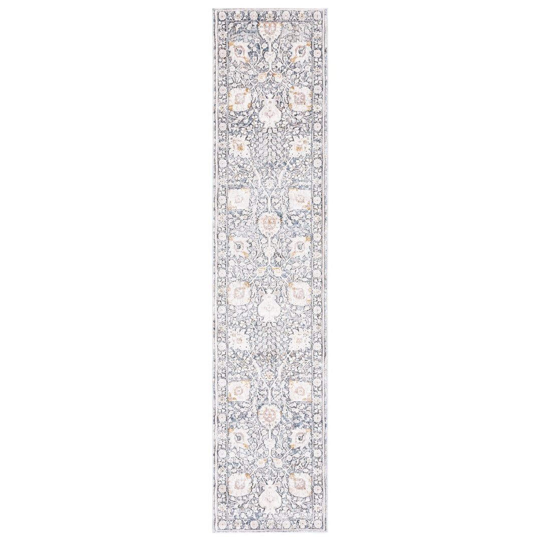 SAFAVIEH Moondust Collection MND650A Ivory / Grey Rug Image 1