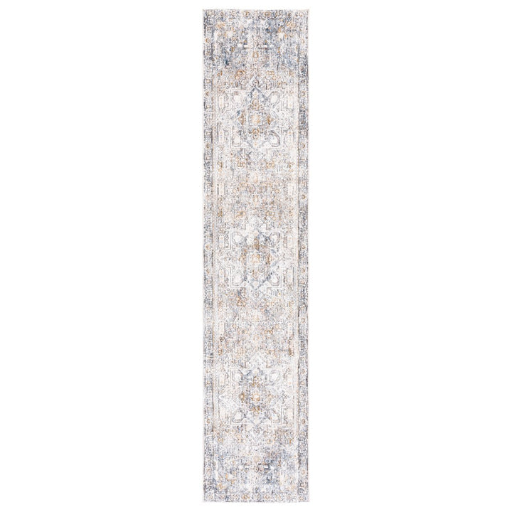 SAFAVIEH Moondust Collection MND652A Ivory / Blue Rug Image 1